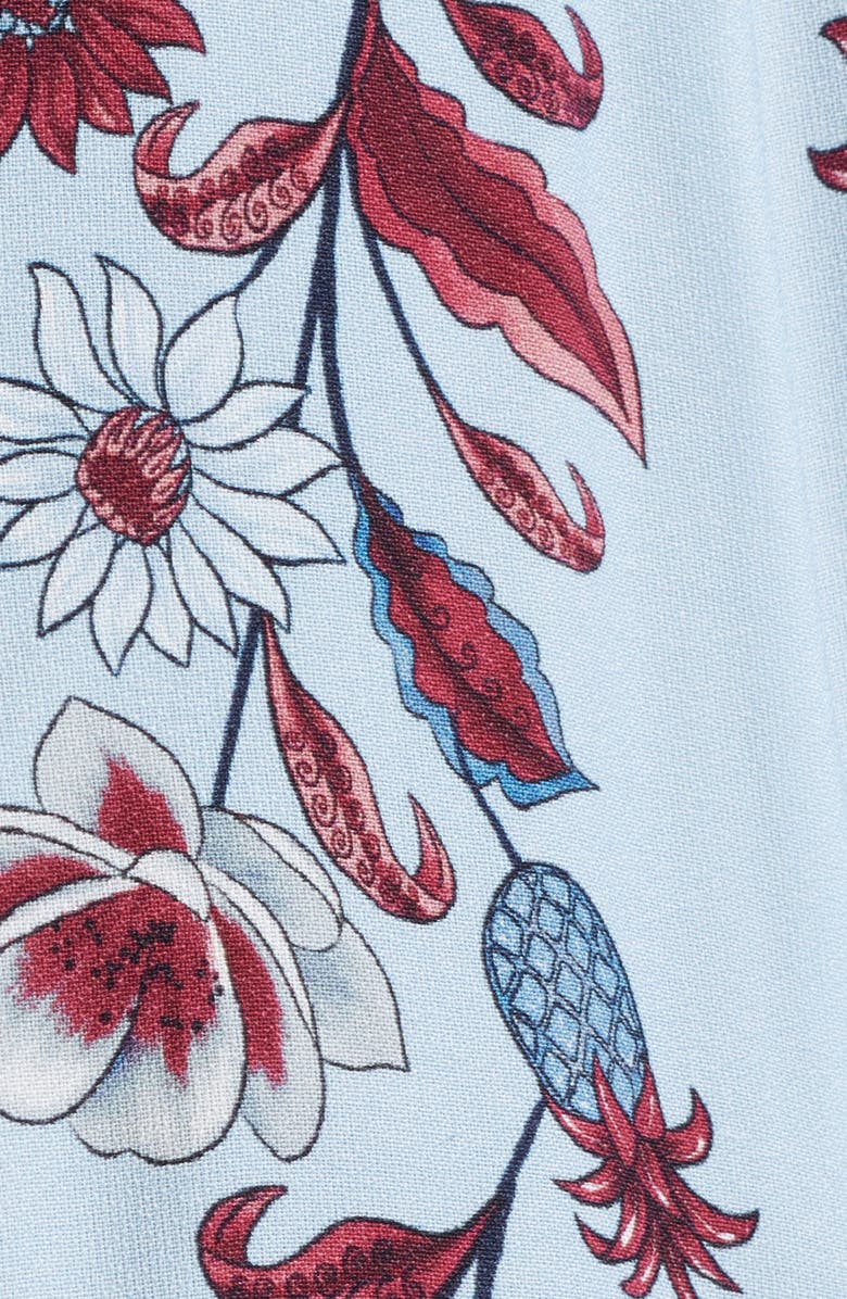 FARM Rio Marcelle Soft Blue Maxi Skirt, Alternate, color, Blue