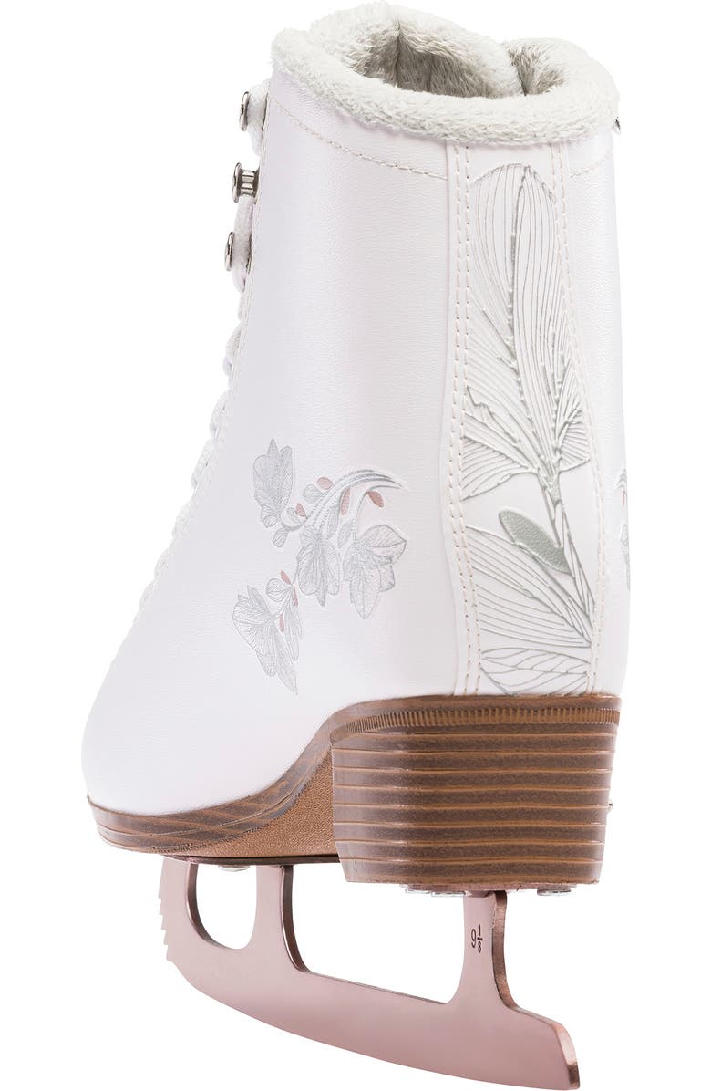 Rollerblade Bladerunner by Bladerunner Diva Womens Figure Skates, Alternate, color, White/Rose Gold