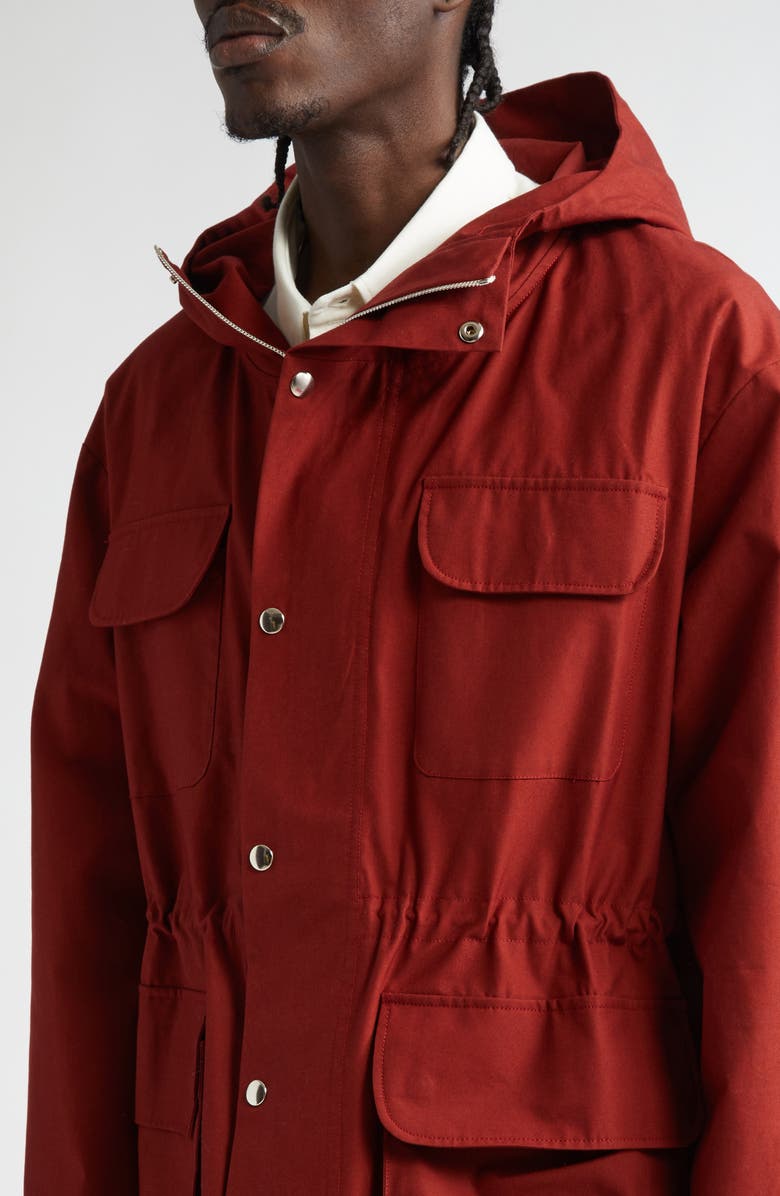 De Bonne Facture Mountain Water Repellent Cotton Parka, Alternate, color, 