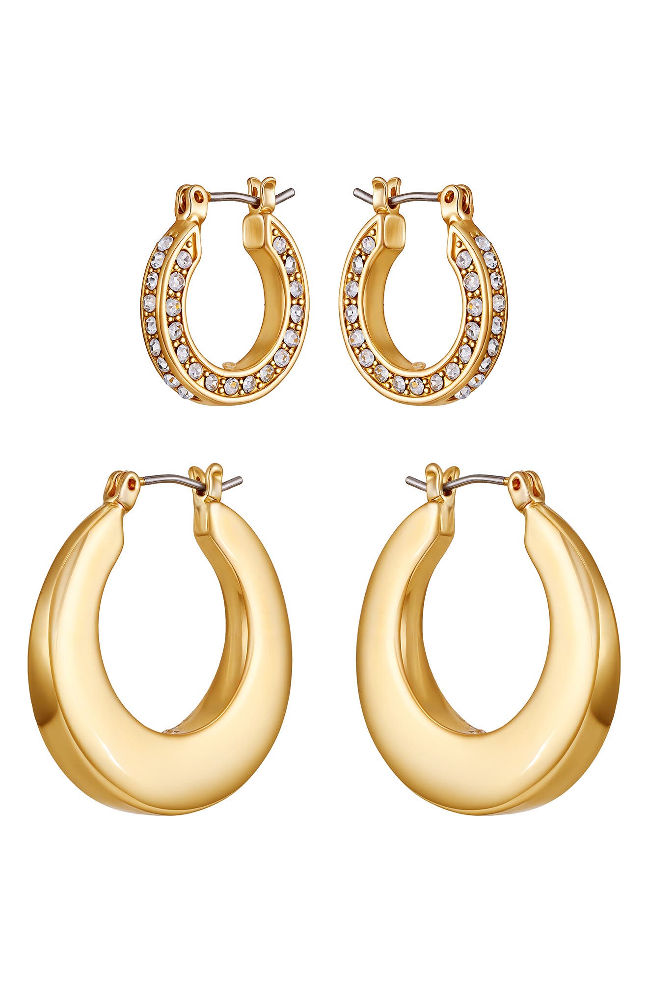 Vince Camuto Set of 2 Hoop Earrings