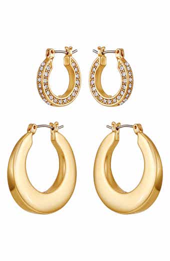 Vince Camuto Set of 2 Hoop Earrings