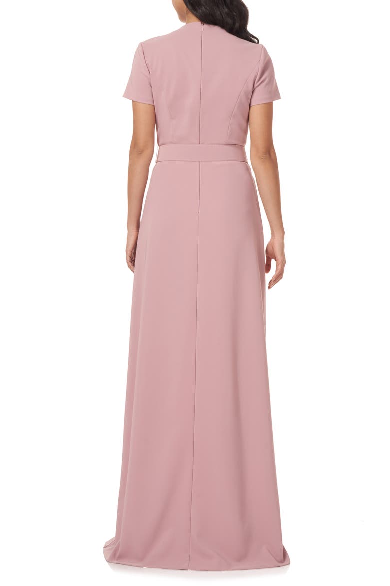 Garcelle Asymmetric Neck Maxi Romper, Alternate, color, WOOD ROSE
