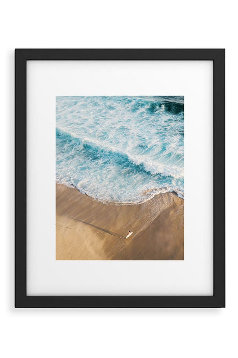 LA76 Photograph Frame Art Print, Alternate, color, BLUE