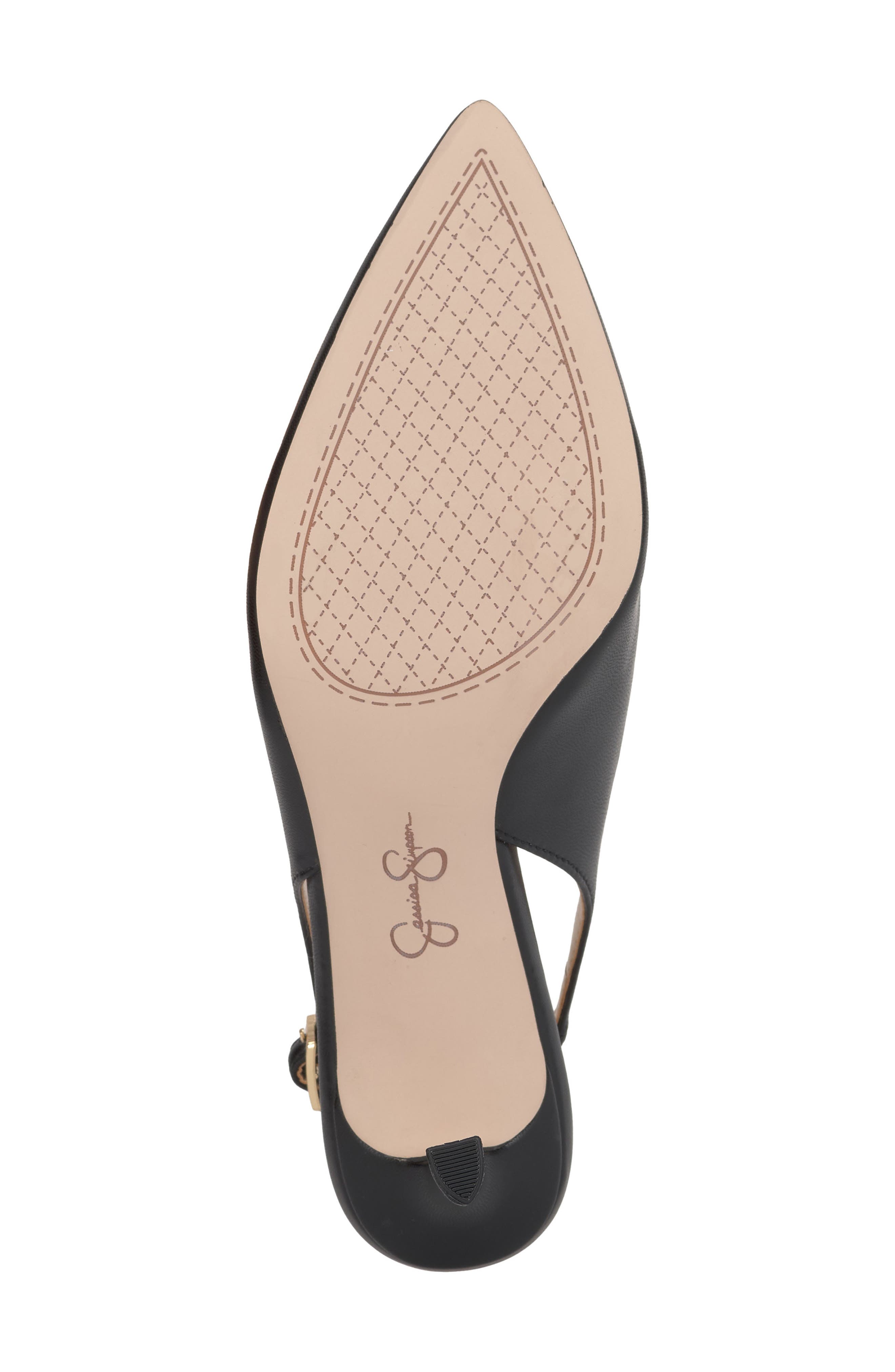 Jessica Simpson Dressi Slingback Pointed Toe Pump, Alternate, color, Black