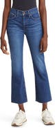 Madewell Kick Out Raw Hem Crop Jeans