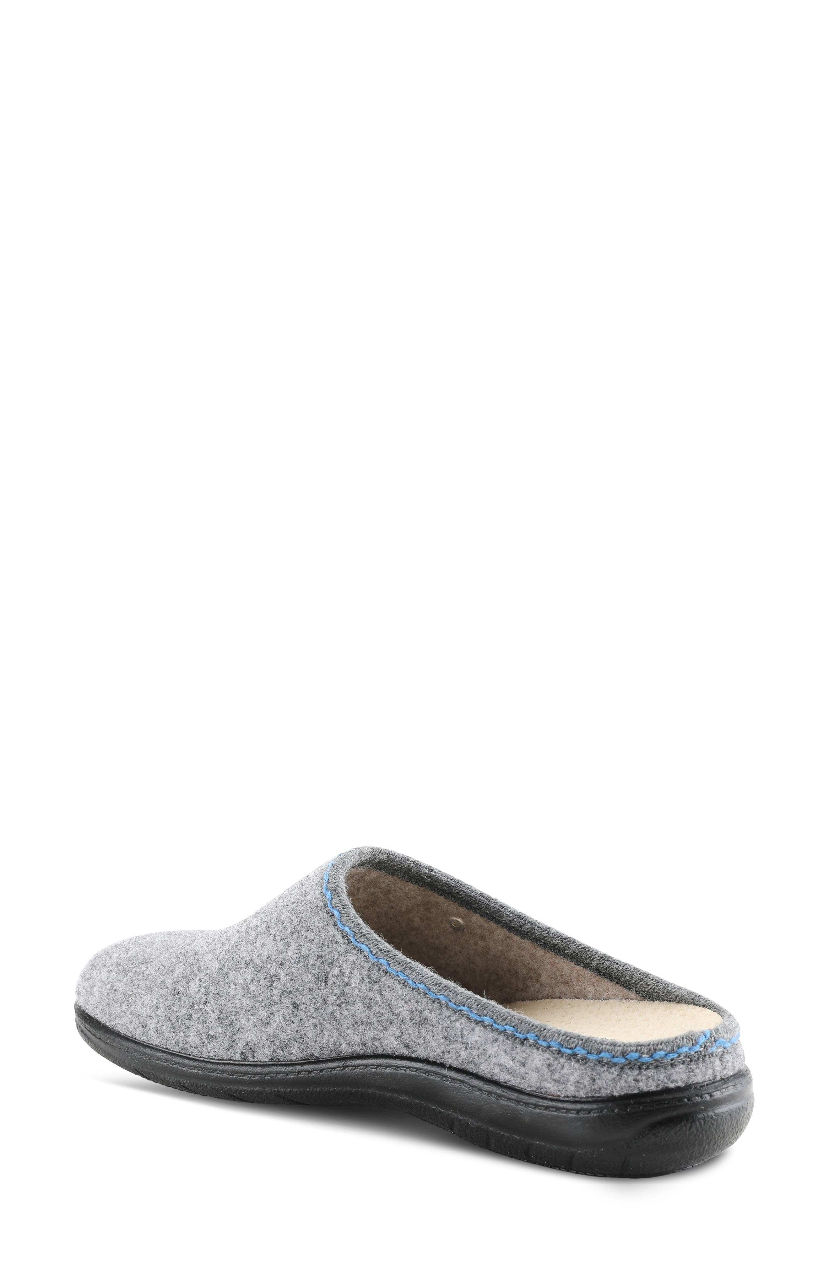 Loralee Scuff Slipper, Alternate, color, GREY