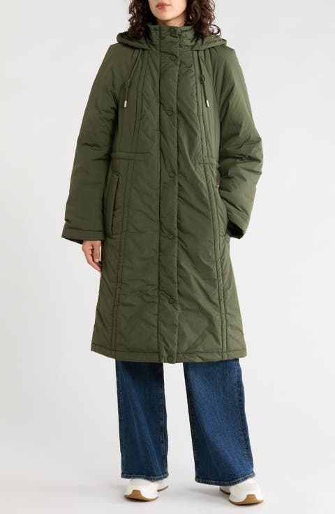 Isabelle Padded Rain Coat