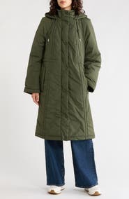 Hunter Isabelle Padded Rain Coat