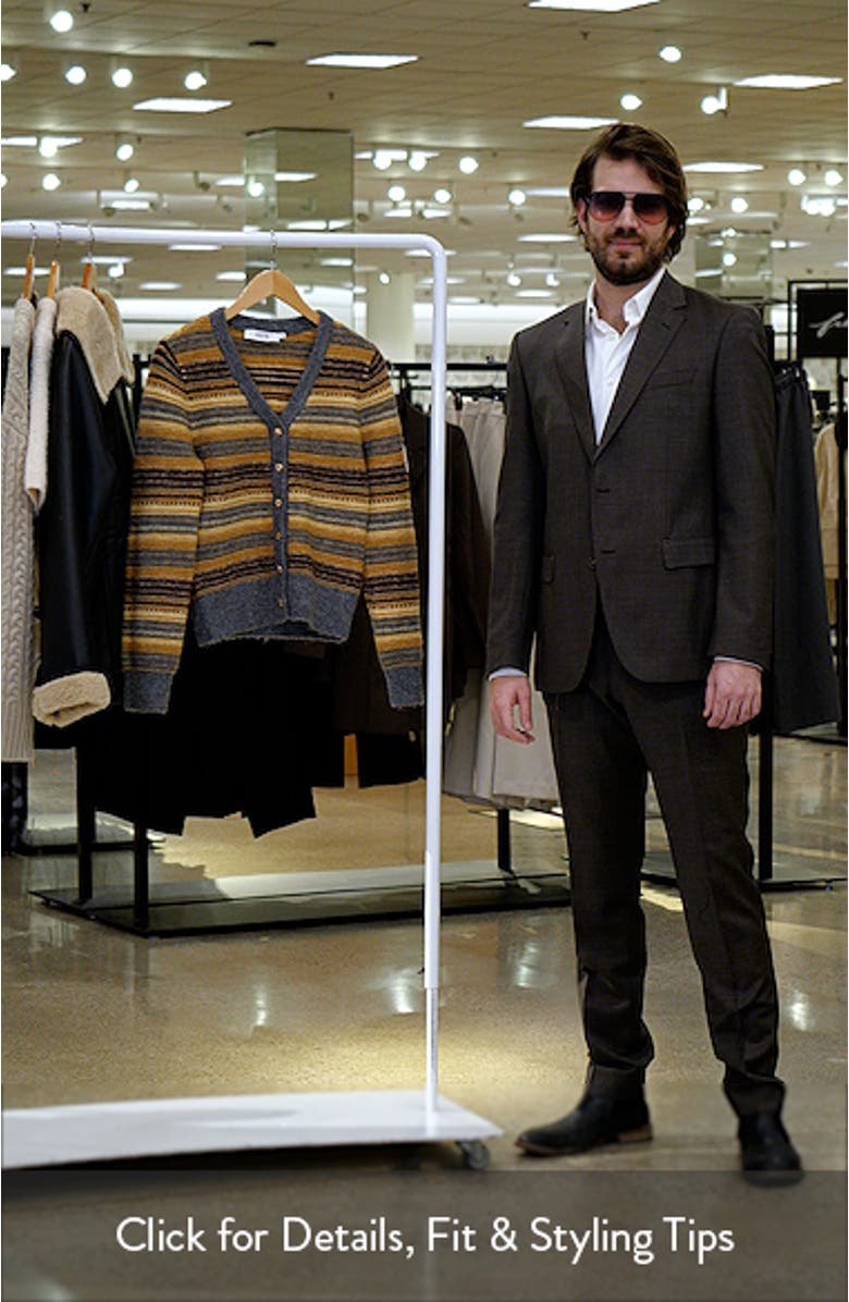 August Stripe Cardigan, sales video thumbnail