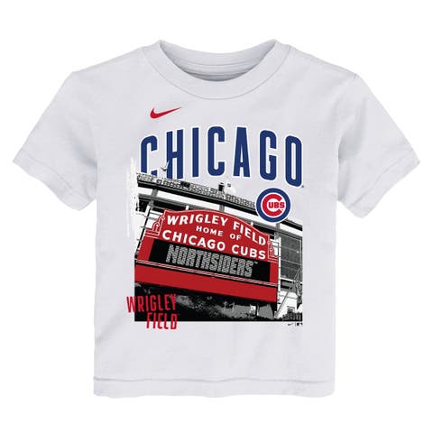 Toddler Nike White Chicago Cubs Hometown Local Collection T-Shirt