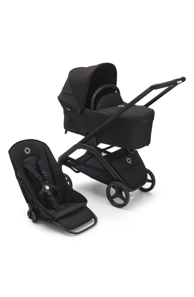 Bugaboo Dragonfly Bassinet & Seat Stroller, Main, color, Black/Black/Black