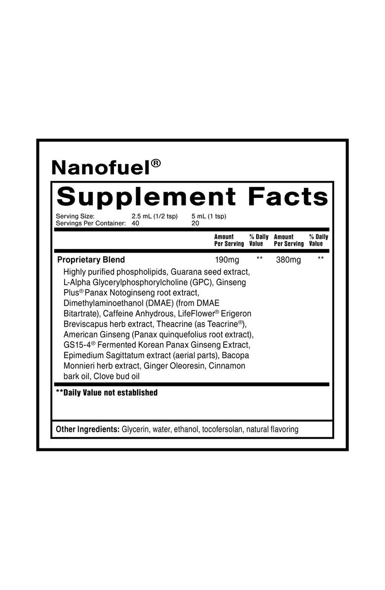 Quicksilver Scientific NanoFuel Nootropic Supplement, Alternate, color, NO COLOR