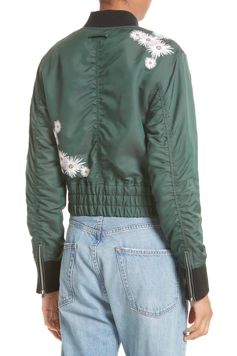 Ancel Bomber Jacket, Alternate, color, MILITARY