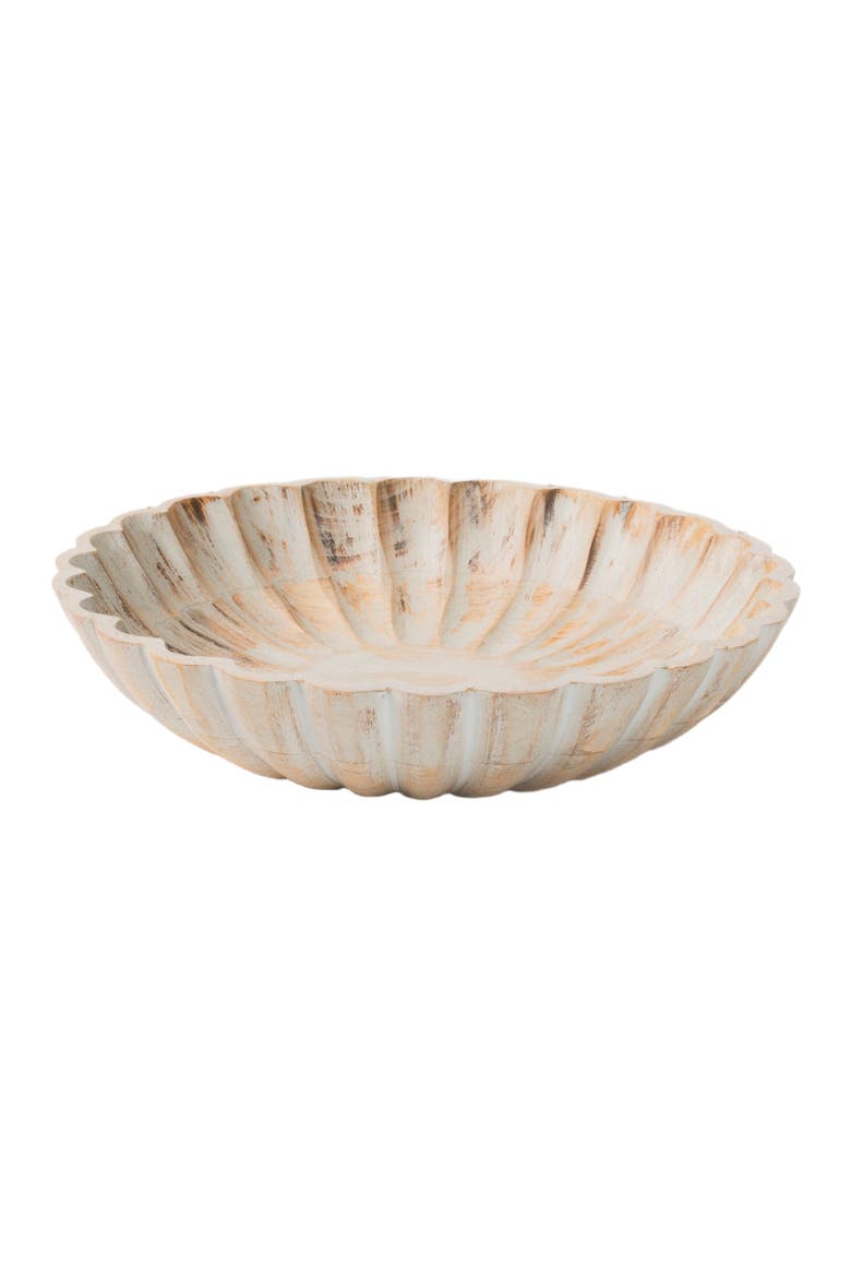 Scallop Serenity Bowls - Greywash, Alternate, color, Grey