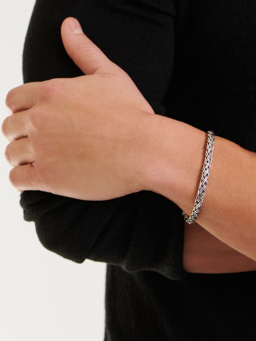 Devata Paddy Oval Chain Bracelet In Metallic