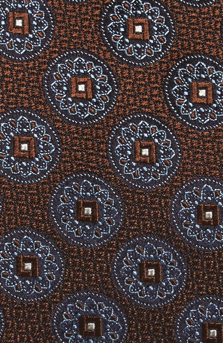 Canali Medallion Woven Silk Tie, Alternate, color, 