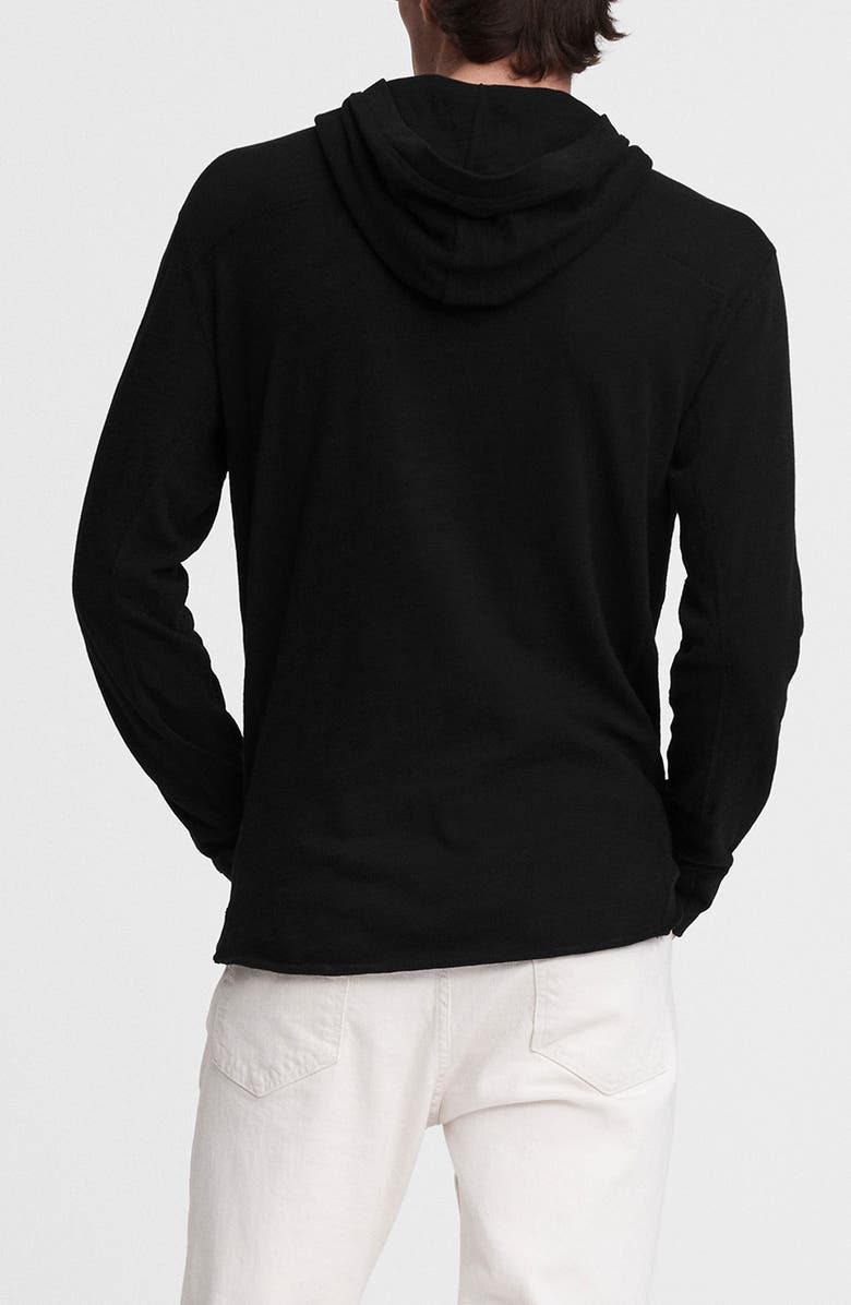 rag & bone Flame Cotton Hoodie, Alternate, color,