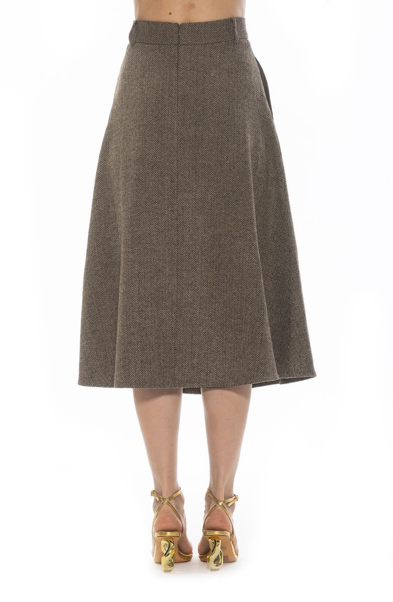 Alexia Admor Leonie A-Line Skirt, Alternate, color,