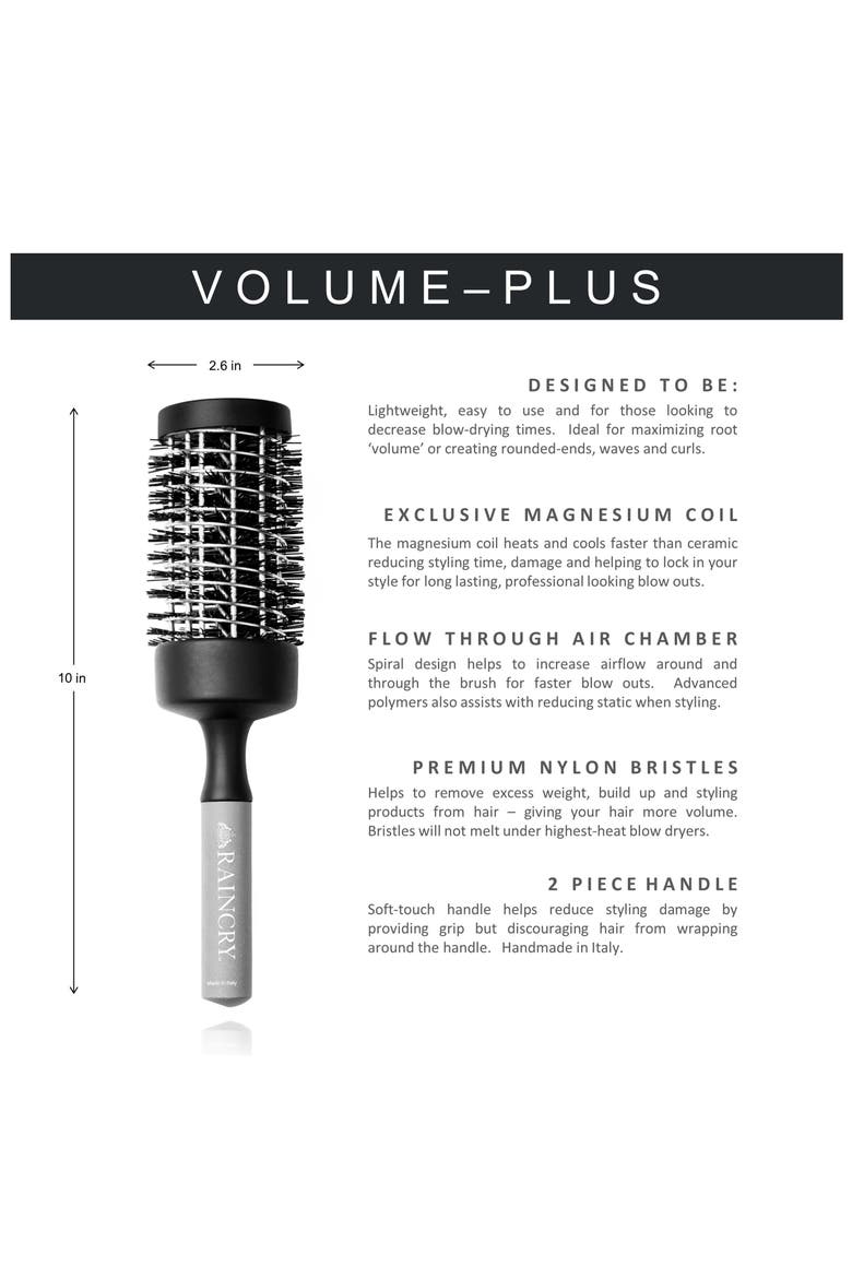 Volume Magnesium Plus Brush, Alternate, color, NO COLOR
