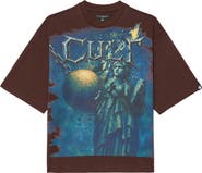 Cult of Individuality Boxy Oversized Cotton T-Shirt