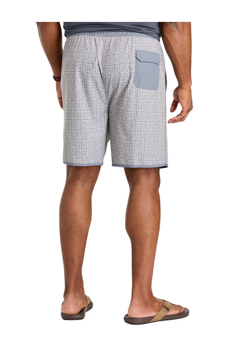 Big & Tall Cabana Board Shorts, Alternate, color, HEATHER GREY