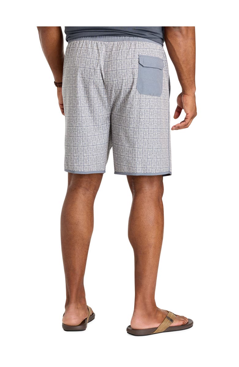 TravisMathew Fit By DXL Big & Tall Cabana Board Shorts, Alternate, color, Heather Grey