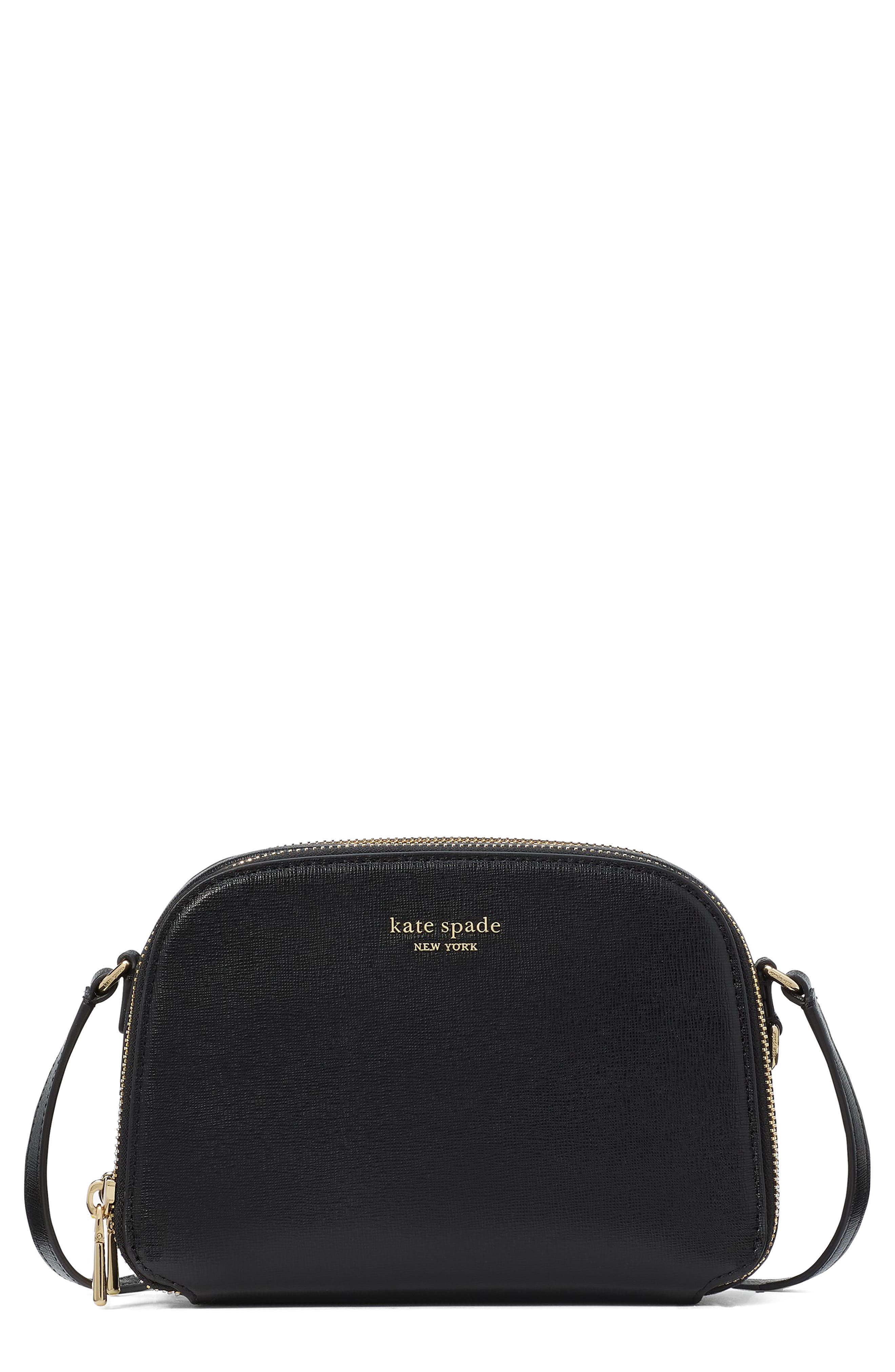 Kate Spade New York devin saffiano leather double crossbody bag, Main, color, 