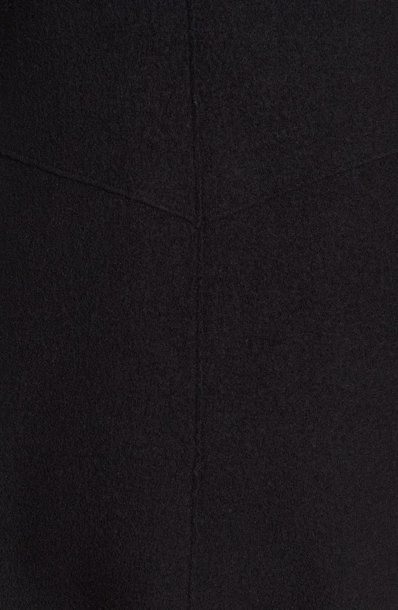 Eileen Fisher Asymmetrical Boiled Merino Wool Jacket, Alternate, color, 