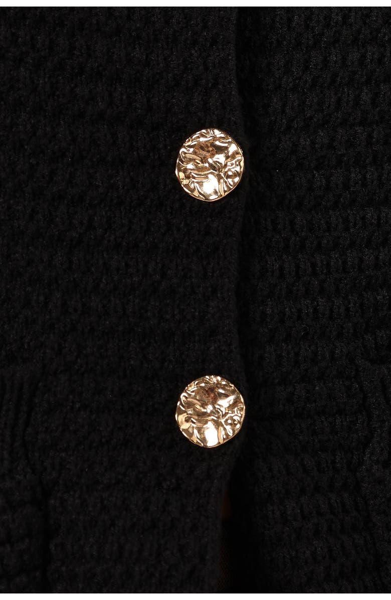 Petal & Pup Blair Button-Up Sweater Vest, Alternate, color, Black