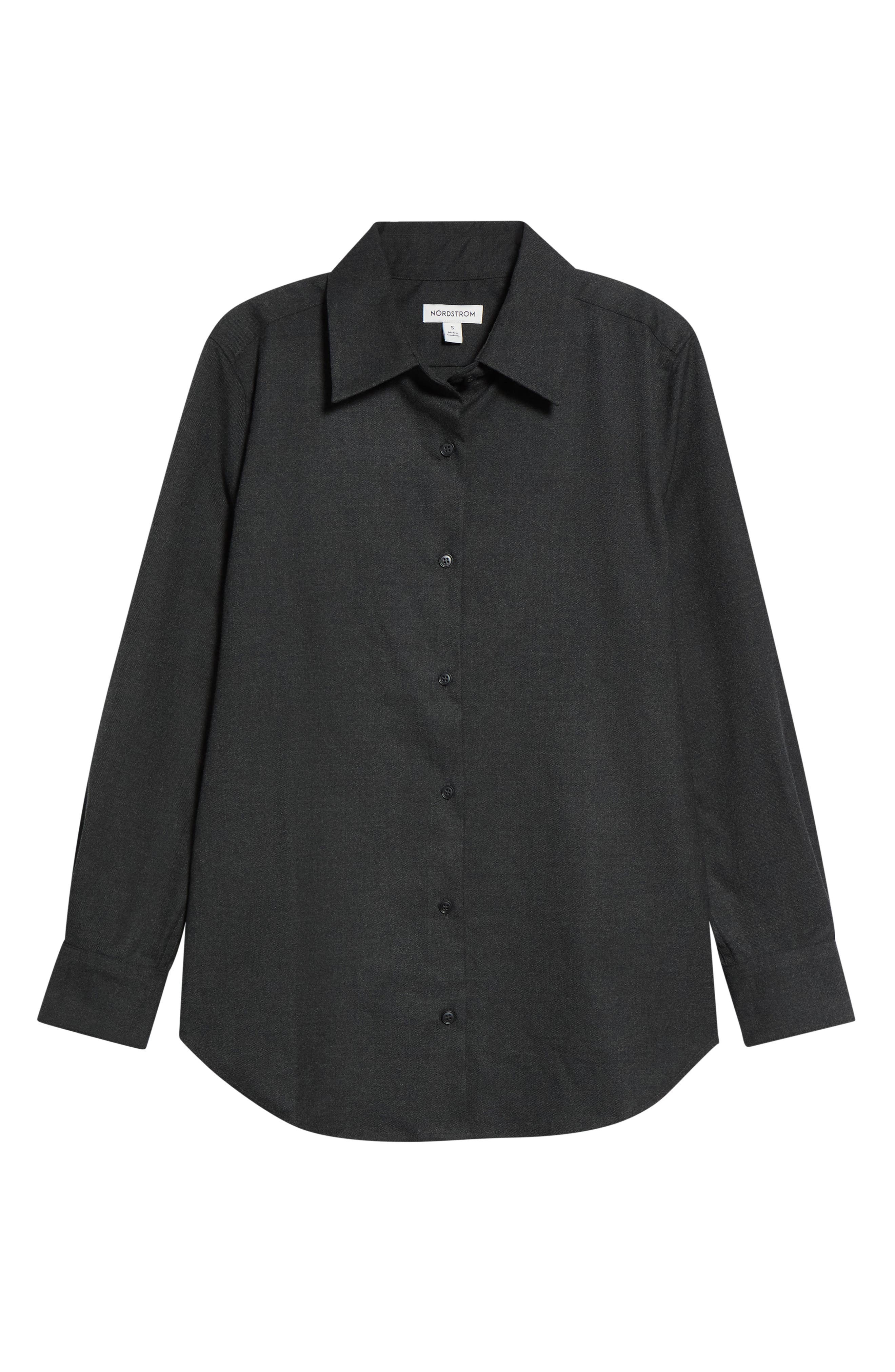 Nordstrom Flannel Button Up Shirt (Women) | Nordstrom