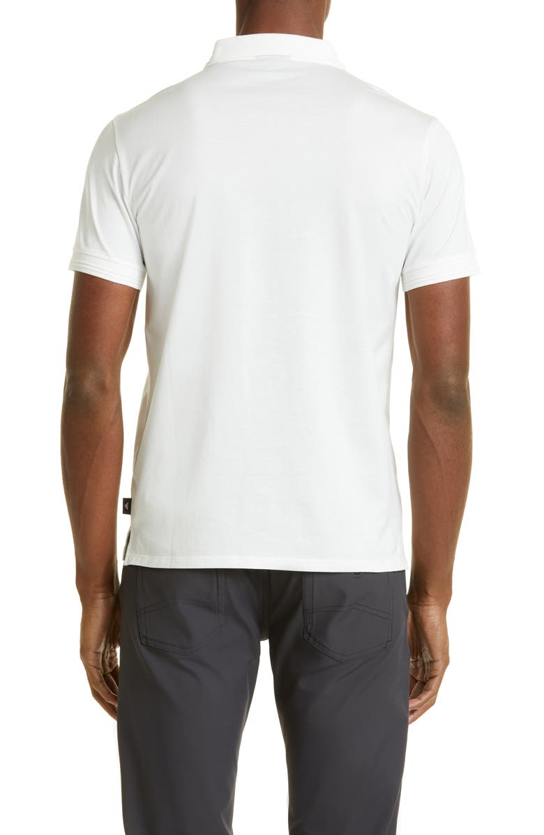 Emporio Armani Rib Collar Polo, Alternate, color,