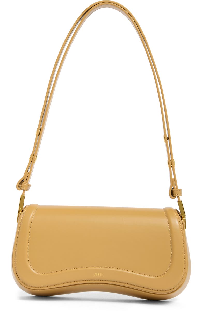 JW PEI Joy Faux Leather Shoulder Bag, Main, color, Acorn Brown