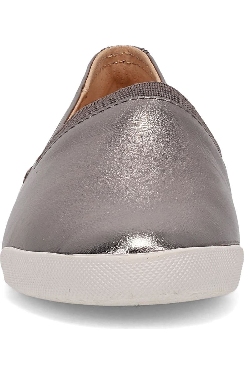 Frye Melissa Loafer, Alternate, color, Dark Pewter - Lunar Metallic