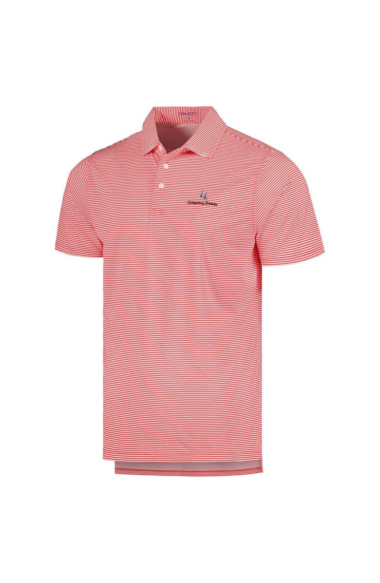 B. Draddy Men's B. Draddy Red Churchill Downs Sport Jimmy Polo, Alternate, color, 
