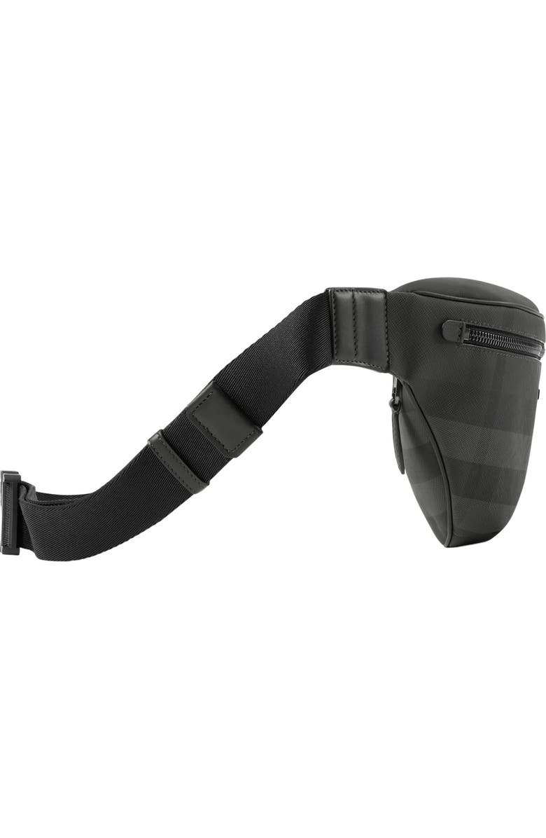 Burberry Cason Belt Bag, Alternate, color, Charcoal