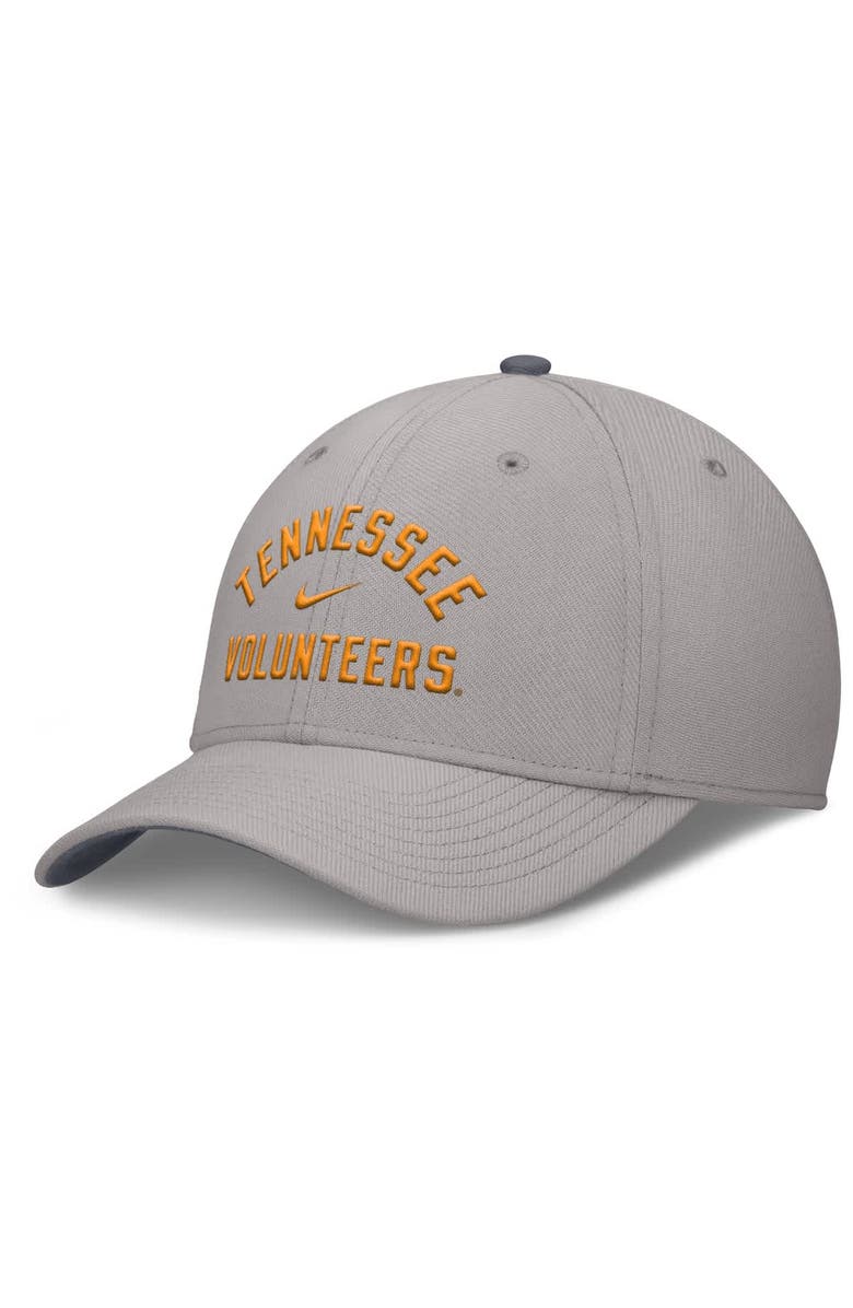 Nike Men's Nike Gray Tennessee Volunteers Rise Prep Performance Flex Hat, Alternate, color, Gray