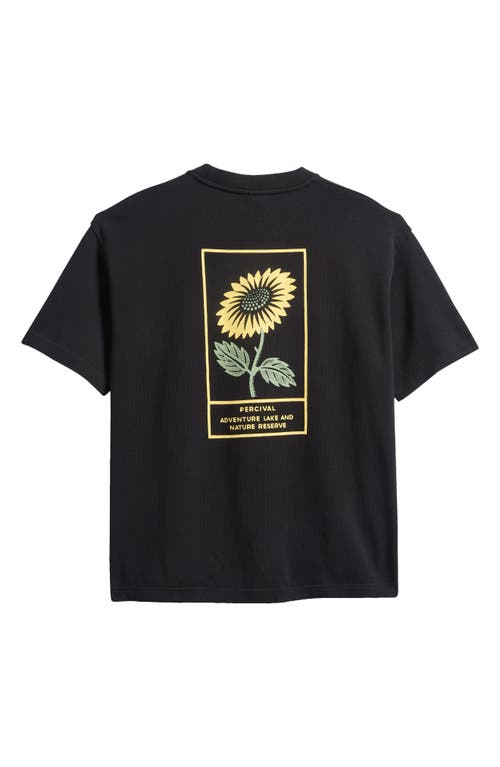 Percival Nature Reserve Oversize Organic Cotton Graphic T-shirt