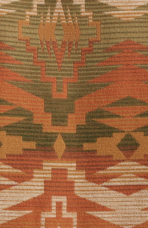 Pendleton Driftwood Stripe Chamois Button-up Shirt In Brown
