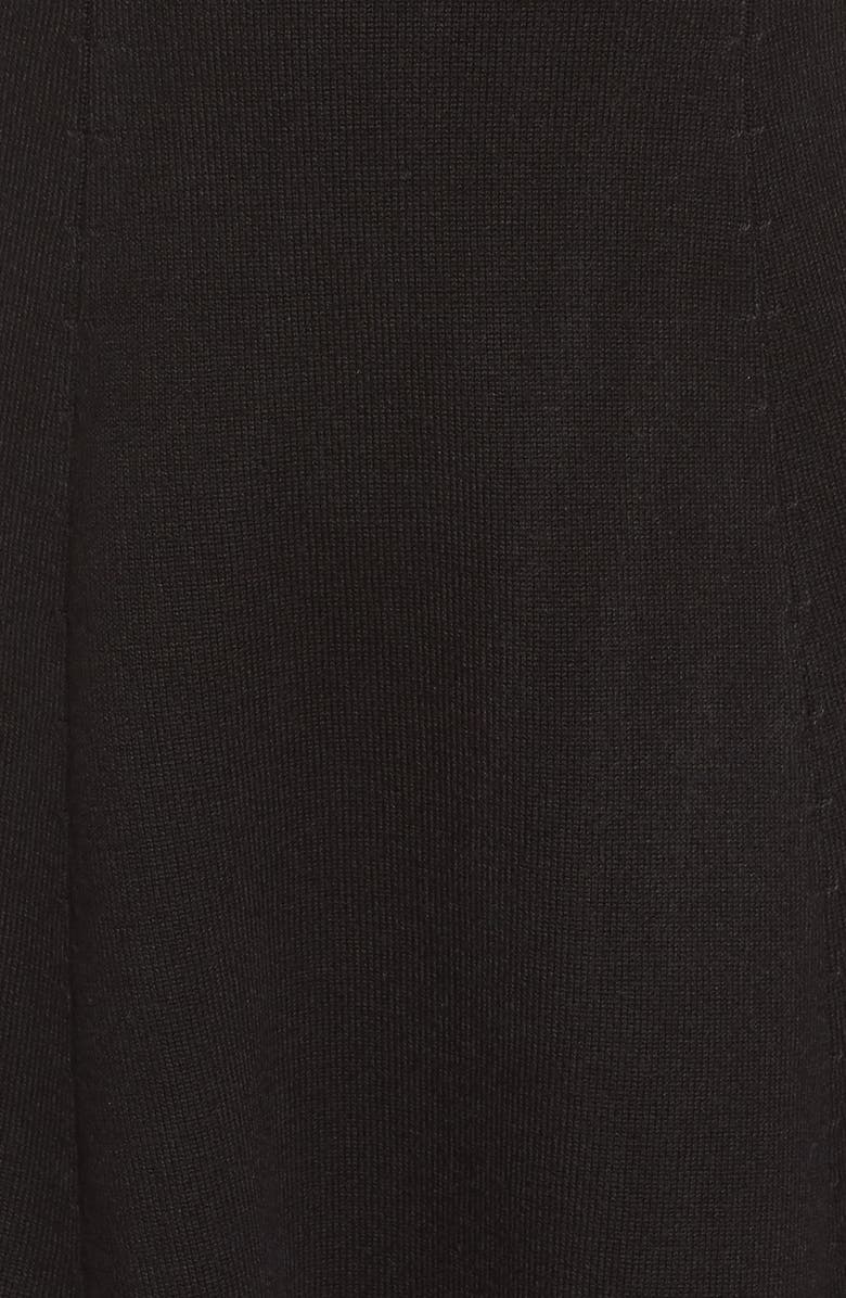 Eliza J Stripe Knit Flared Dress, Alternate, color, 