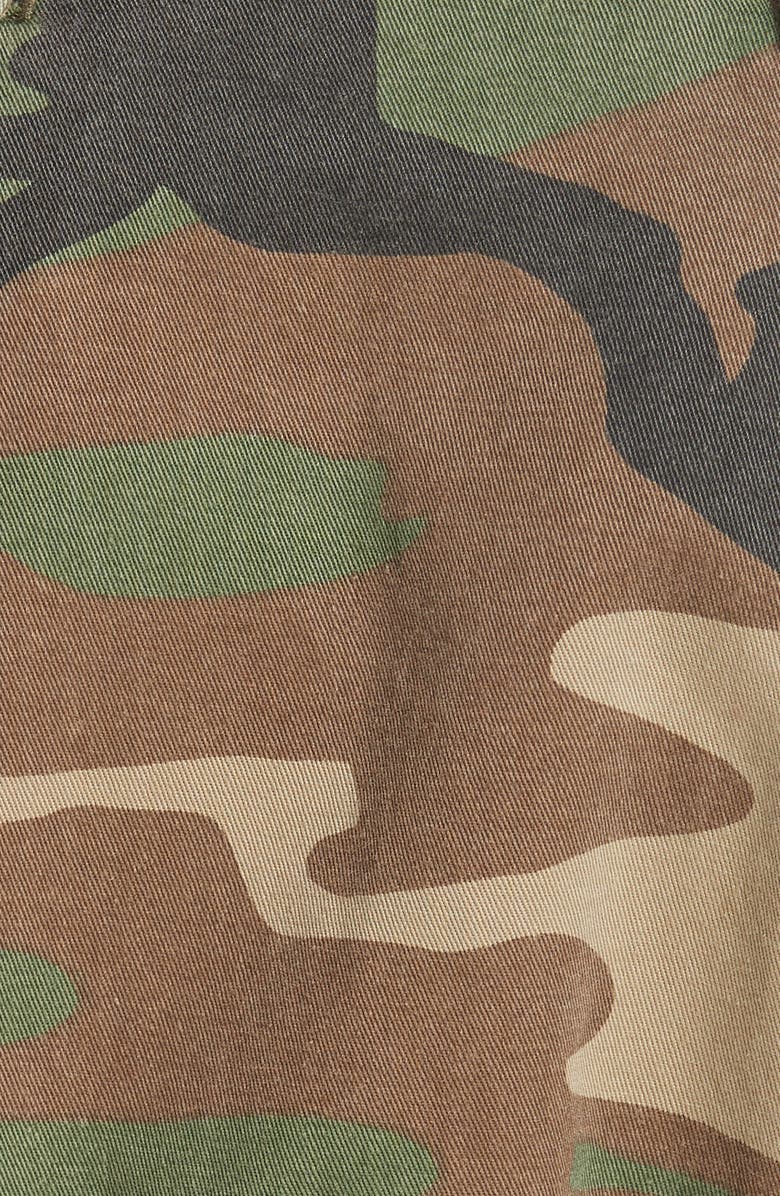 R13 Camo Harem Pants with Sweat Cuffs, Alternate, color, 