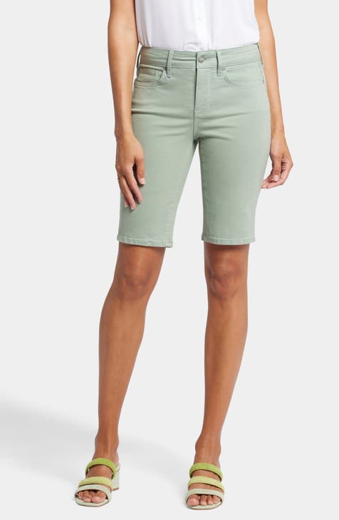 Bermuda short green outlets womens