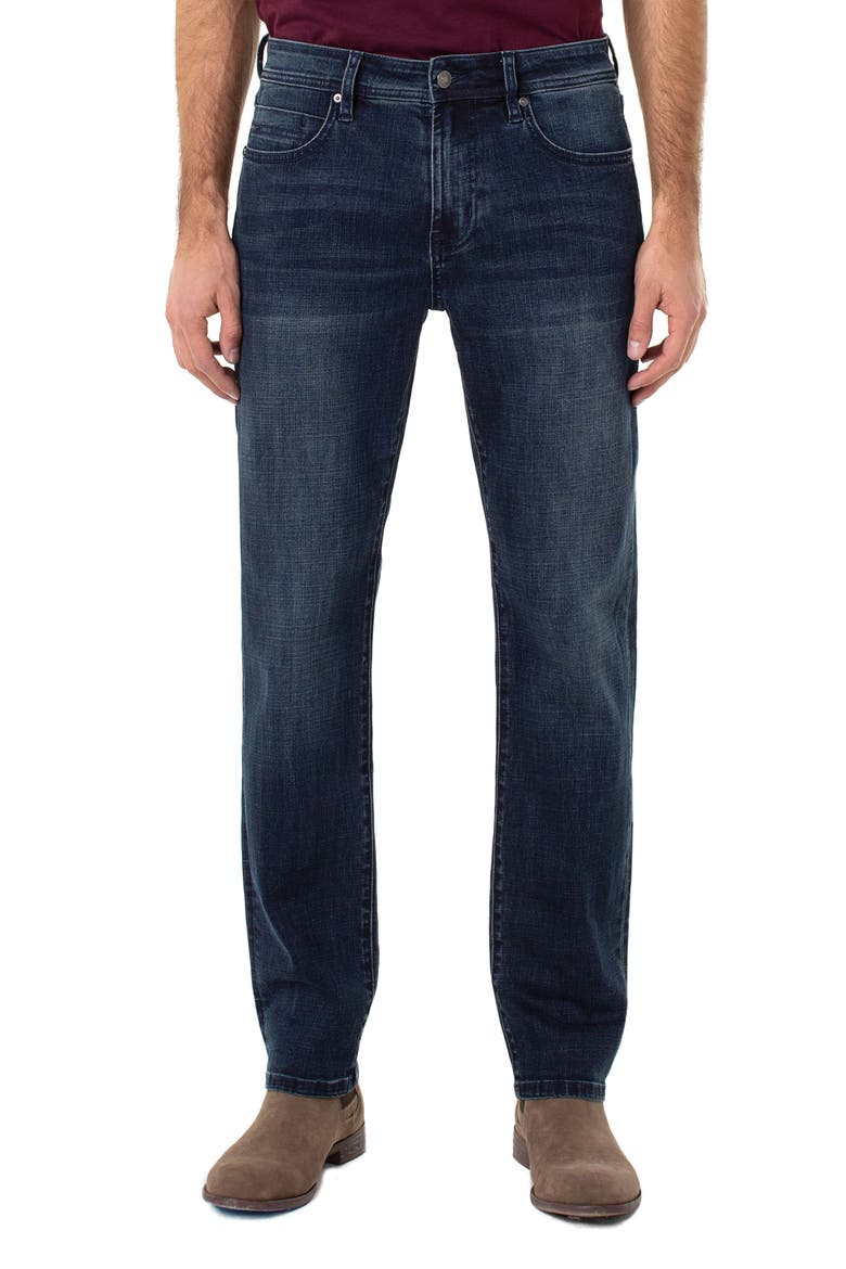Regent CoolMax® Relaxed Straight Leg Jeans (Nordstrom Exclusive), Main, color, PALO ALTO DK