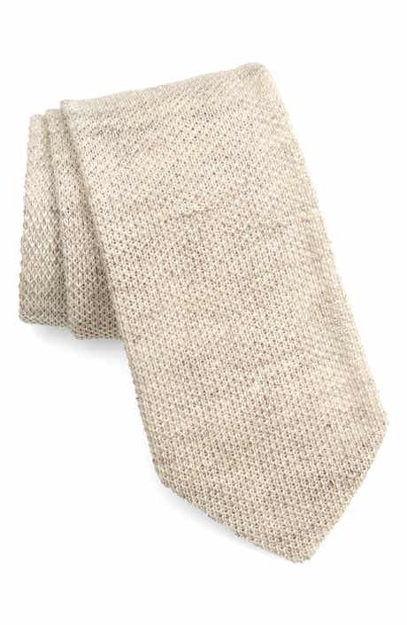 Linen Knit Tie