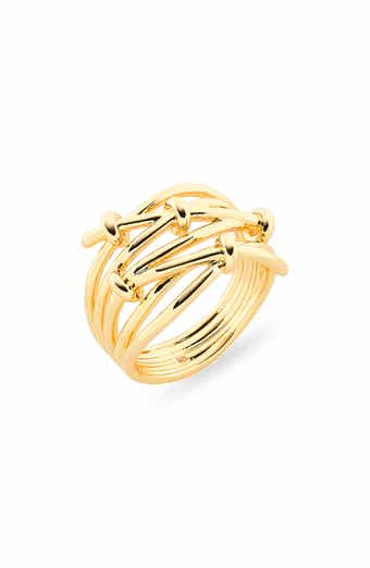 Layered Knot Ring