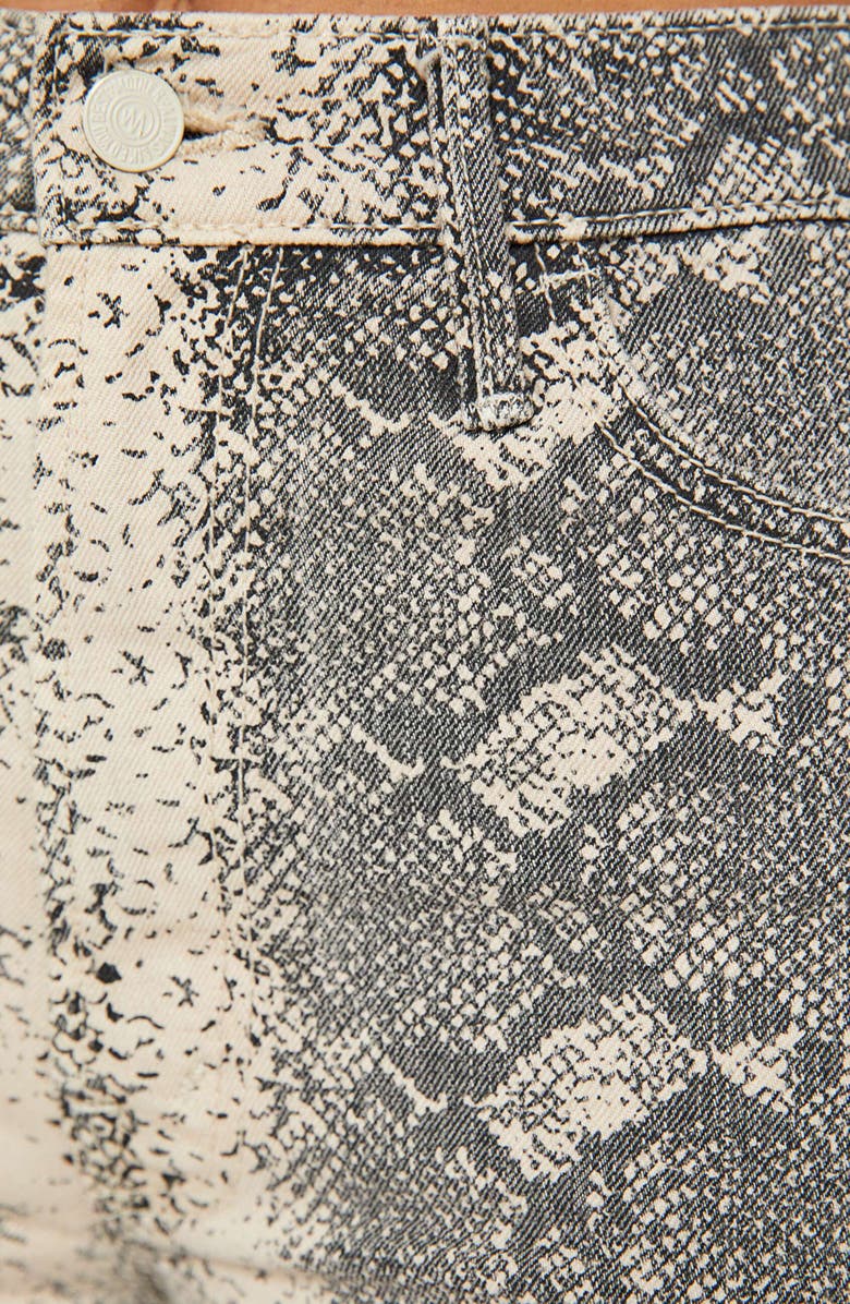 MOTHER The Hustler Flood Ankle Wide Leg Jeans, Alternate, color, Boa Babe