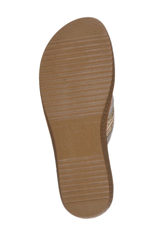 Gc Shoes Robyn Platform Slide Sandal In Gold