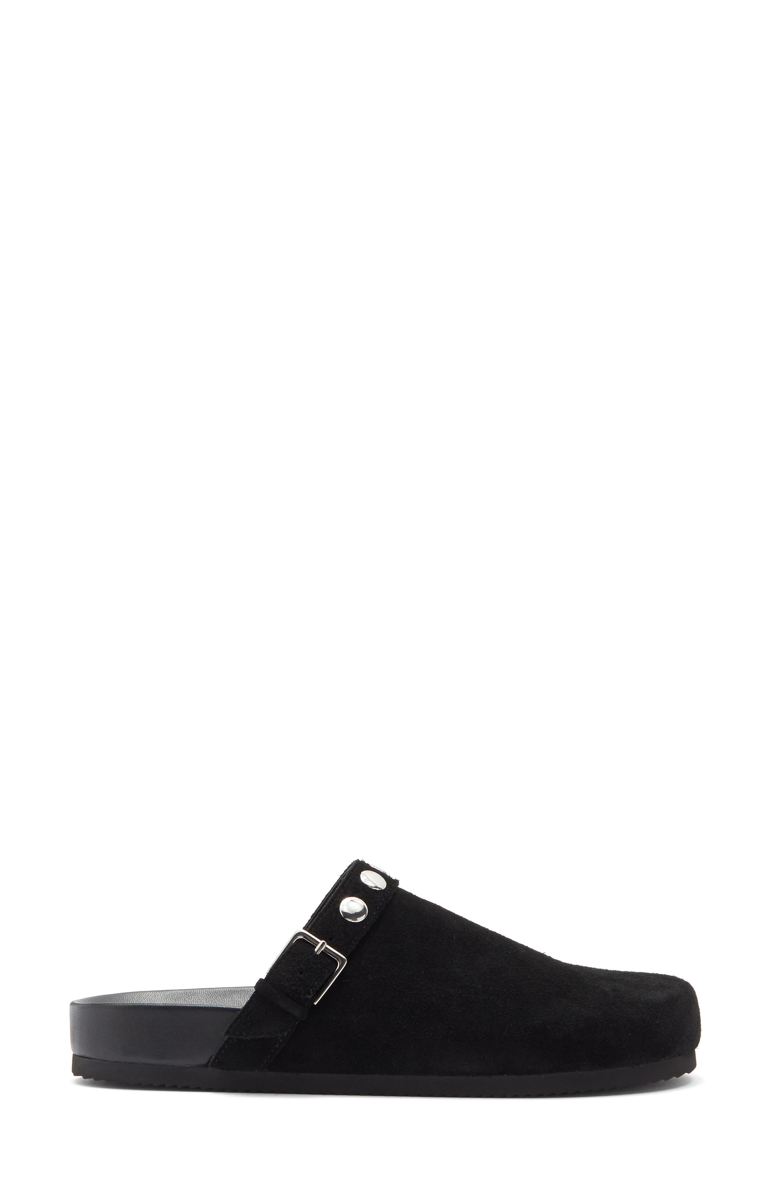 Weaver Studded Clog, Alternate, color, BLACK