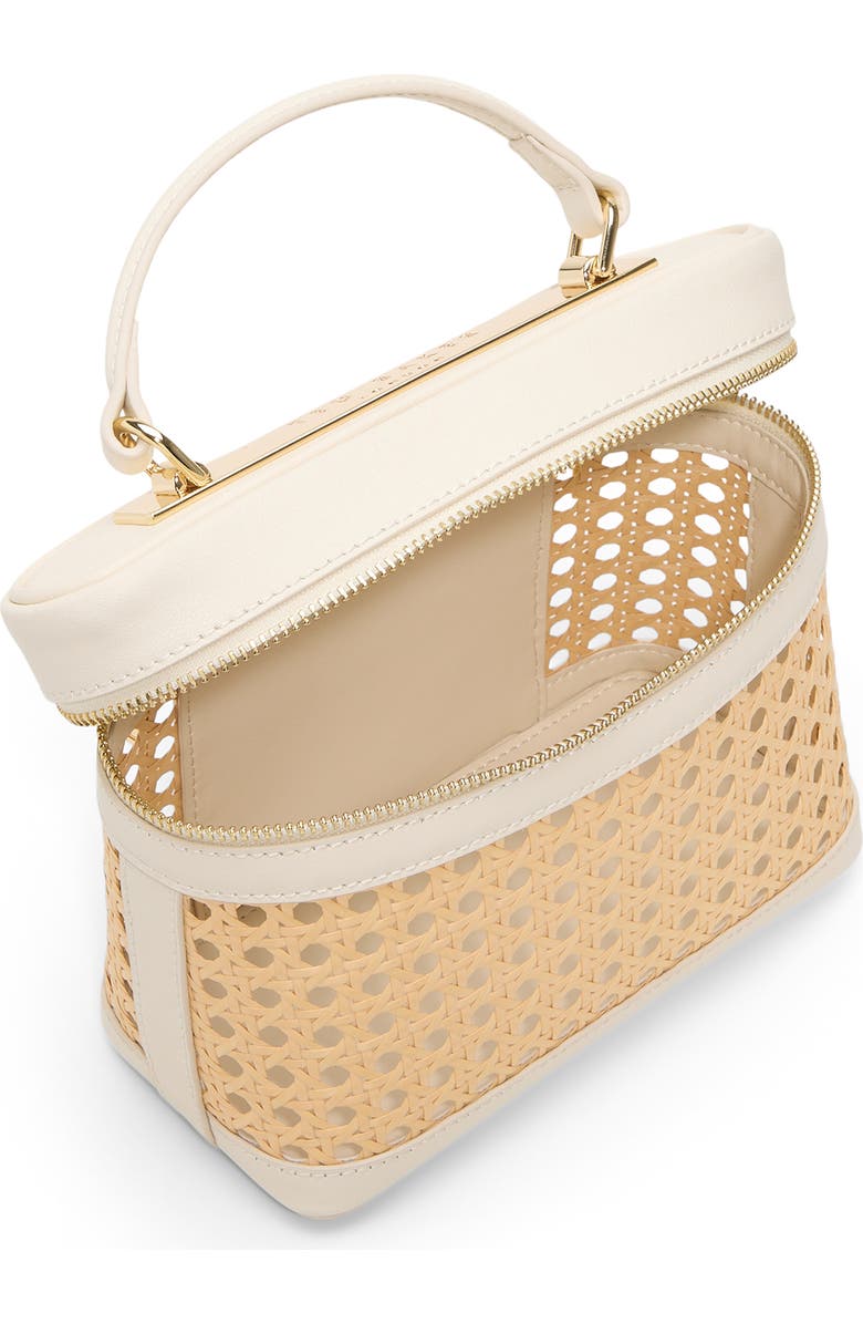 Ted Baker Tia Woven Satchel, Alternate, color, Natural