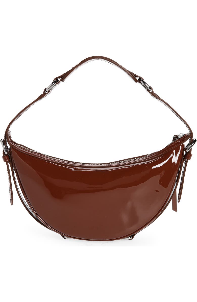By Far Gib Patent Leather Shoulder Bag, Alternate, color,