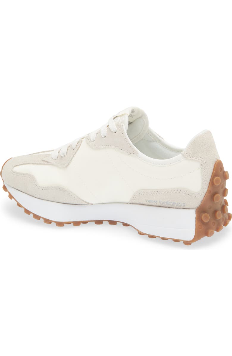 New Balance 327 Sneaker, Alternate, color, Angora/ Silver Metallic